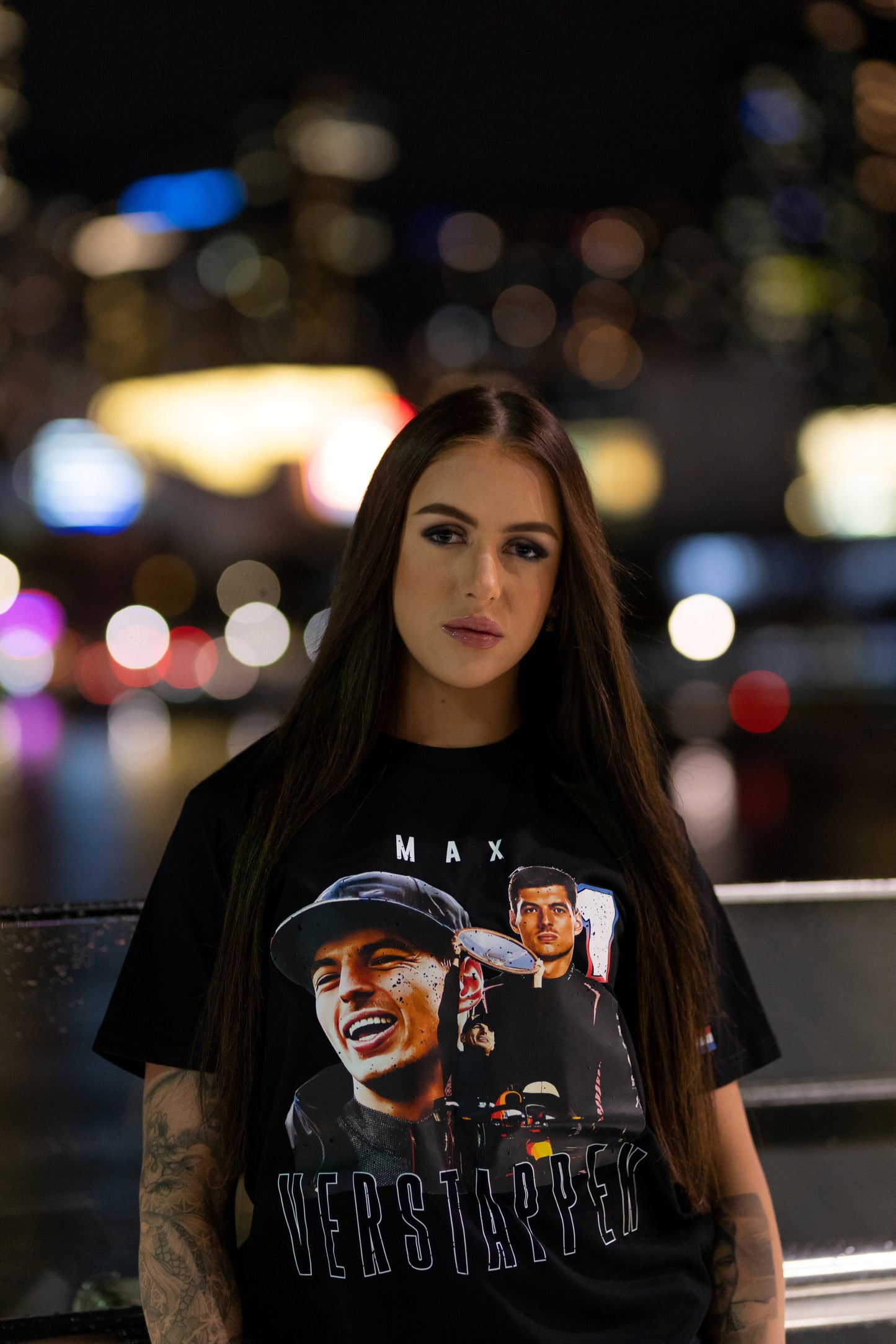 F1 Max Verstappen Heavy Vintage Tee